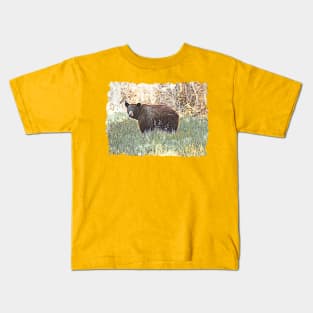 Black Bear No.1 Kids T-Shirt